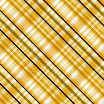 A diagonal checkerboard pattern featuring shades of dark and light yellow, accented by black and white lines. It consists of overlapping squares with a pixel-art texture. This contemporary