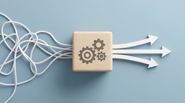 Management strategy for transforming complex and disorganized processes into a simpler, focused, efficient, productive, and growth-oriented working system