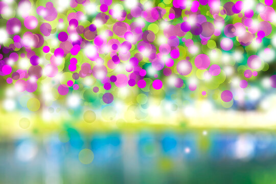 Background and abstract blur bokeh