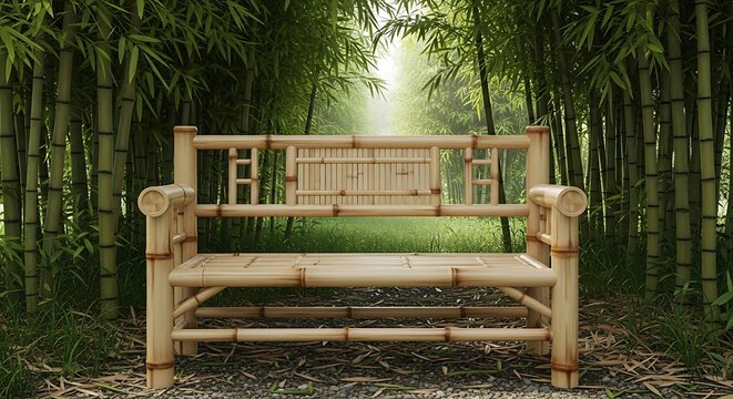 wooden bench in the park