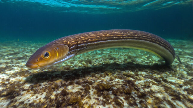 lamprey under the river