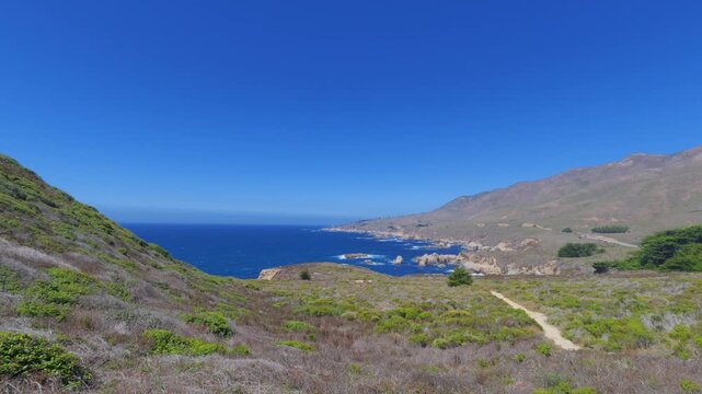 view of Pacific Coast of Big Sur, California