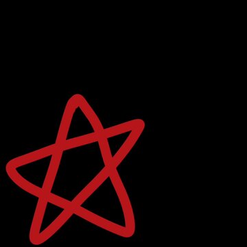 Good Job Motion Graphic Overlay, 3 Stars Hand Drawn Animation for Presentation and Video Editing, Transparent MOV