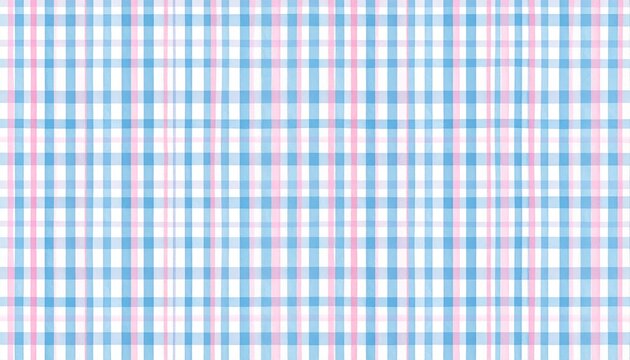 Light blue and pink watercolor plaid pattern background