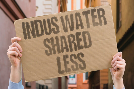 "Indus water shared less" Pakistan-India dispute. INDUS. WATER. SHARED. PAKISTAN. INDIA.