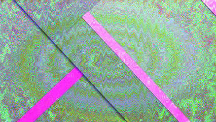 Abstract geometric pattern with magenta lines
