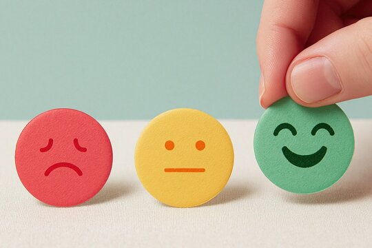 Feedback and customer satisfaction rating for excellent service experience survey