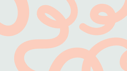 Abstract fluid lines background with Sunrise color. Playful curved lines. Icicle color background © jayed