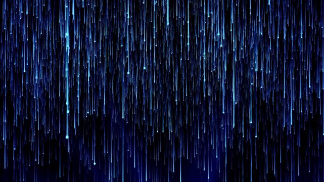 Particle light effect dynamic video footage applicable to various themes and backgrounds