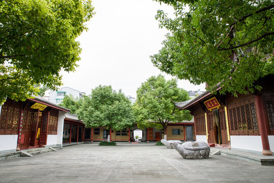 Architectural Landscape of Hangzhou Confucius Temple, Zhejiang, China