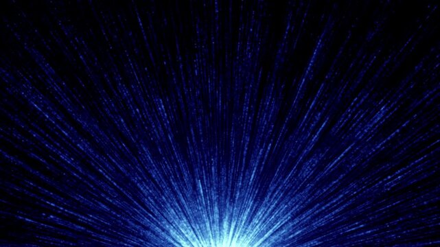 Particle light effect dynamic video footage applicable to various themes and backgrounds