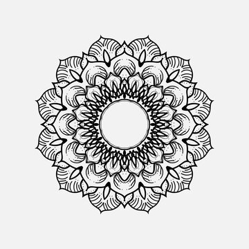 round lace ornament