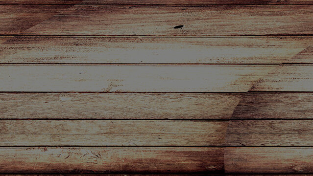 Rustic brown wood planks texture background with horizontal panel lines and natural grain