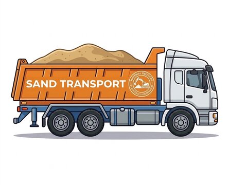 Sand Dump Truck