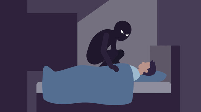 Sleep Paralysis Shadow Figure On Chest