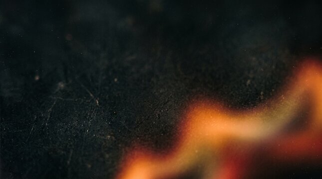 Thermal Edge Abstract Dark Background