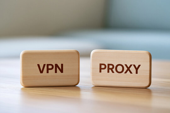 Choice between VPN and proxy services