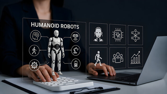Humanoid Robot AI Technology Interface for Robotics Developers and Innovation Teams