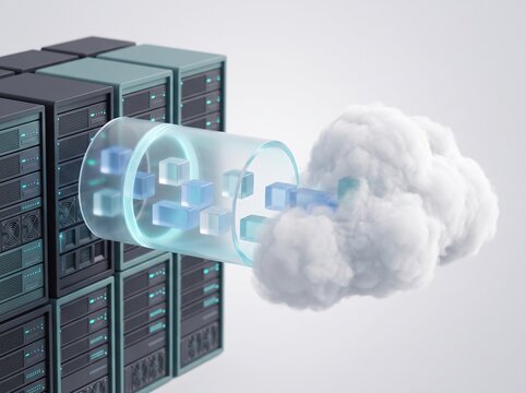 Secure Cloud Migration With Protected Data Transfer Through Digital Tunnel