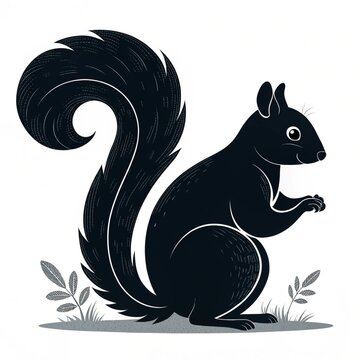 squirrel with nut