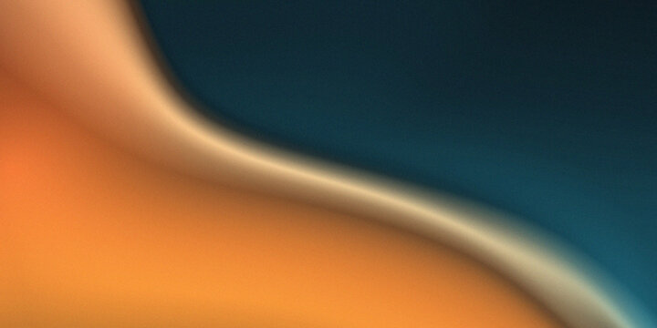Striking orange and teal gradient with a smooth diagonal curve creating a modern abstract contrast and vibrant energy