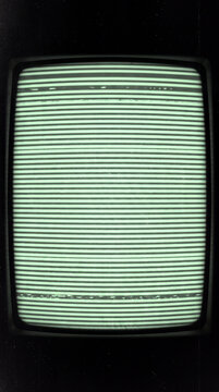 Monochrome scanline background with horizontal lines on vintage screen creating retro digital effect