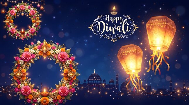 Celebrating the festival of lights diwali's radiant glow and joyful traditions worldwide