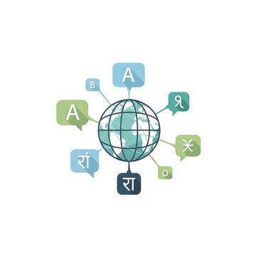 Global Language Translation Icon PNG