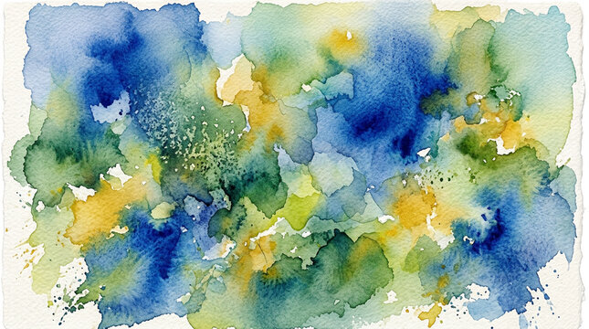 abstract watercolor hand painted background