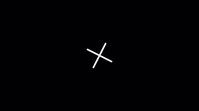 Small white four point star shape icon centered on a overlay  Transparent  background for digital design and web interface elements and graphic assets