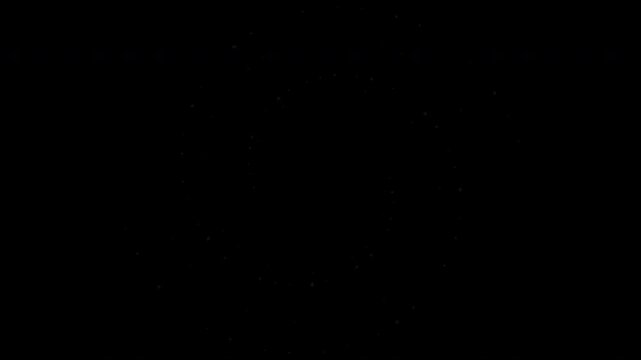Golden star particle burst exploding in dark space with elegant shimmering light for entertainment marketing