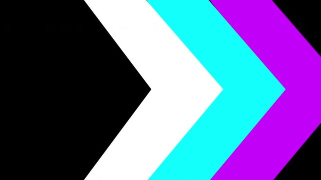 Left to right wipe arrow transition animation, blue shape swipe motion on transparent background with alpha channel in 4K VIDERO.