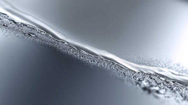 Electric Vehicles Battery Technology, a thin film focus on a pure Lithium Metal Anode, showing the smooth, highly reactive surface structure for high energy density. 