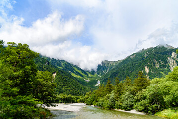 Fototapeta premium Scenery of Kamikochi, Japan