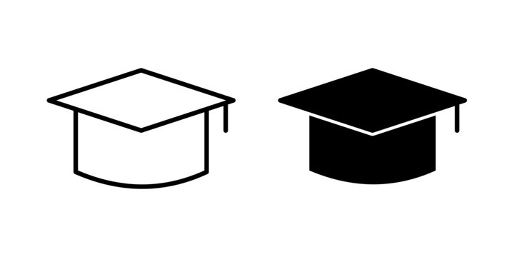 Education Icon represents learning, teaching, schools, academic studies, knowledge, training, and educational activities for students and professionals.