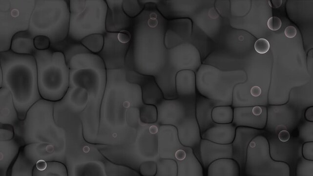 Abstract black grey gradient background shapes ideal for backgrounds, medical designs, science concepts, and organic textures with a soft monochromatic feel.