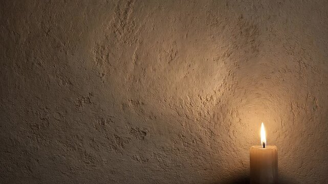 old paper with candle