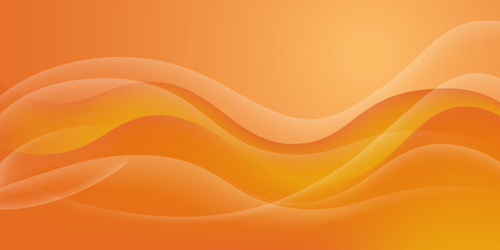 modern abstract background with gradient yellow color wavy shapes , for poster. banner, web design, header, cover, billboard, brochure, social media, landing page