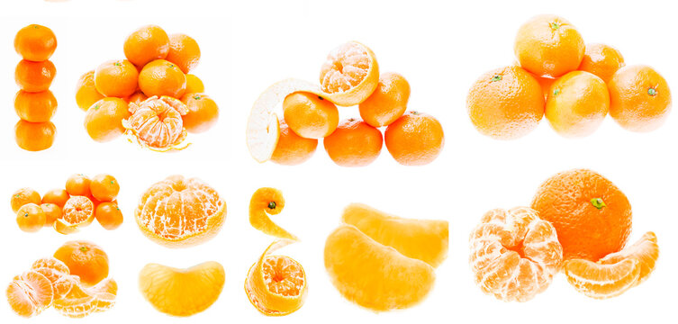 Orange Fruit Background. Summer Oranges. Healthy Food