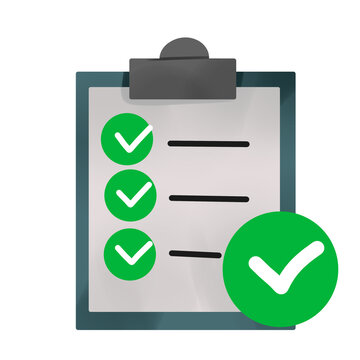 clipboard with check mark