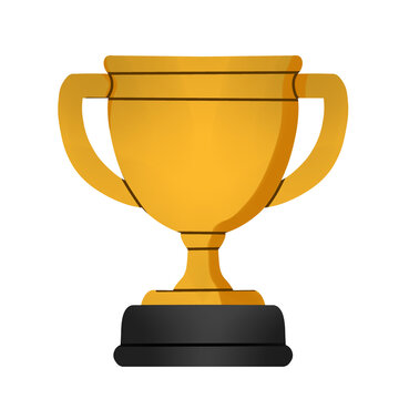 gold trophy cup