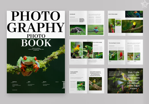 Photography Photobook Template