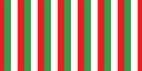 Fototapeta premium red, white. green stripe. Pattern of stripes seamless design pattern candy cane, for fabric. Vertical stripe abstract background