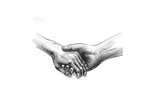 Businees deal handshake background