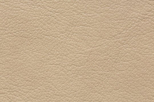 Light beige leather texture with fine natural grain pattern