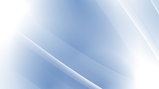 Abstract blue wavy lines Futuristic technology concept background