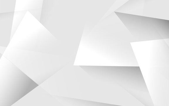 Abstract white and gray modern background. Vector Illustration