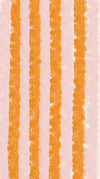Handdrawn motion stripe texture orange