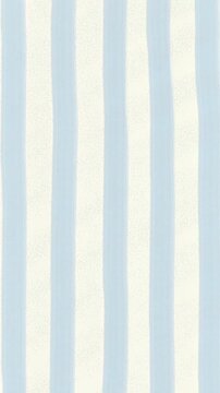 Handdrawn moving stripe soft blue