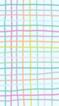 Handdrawn motion line graph pastel